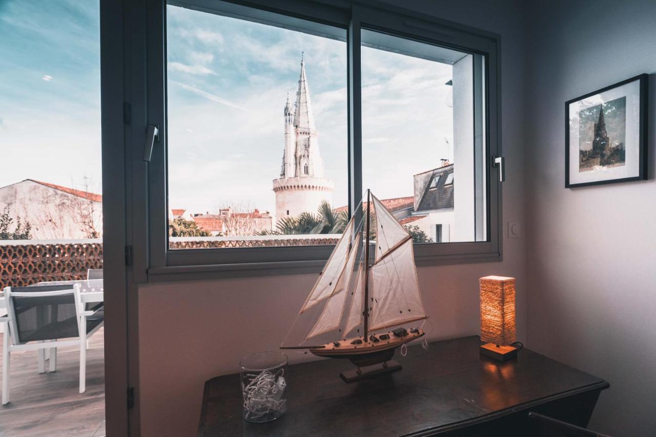 Appartement Vue Superbe sur Tour de la Lanterne T2 + Terrasse à La Rochelle  Extérieur photo